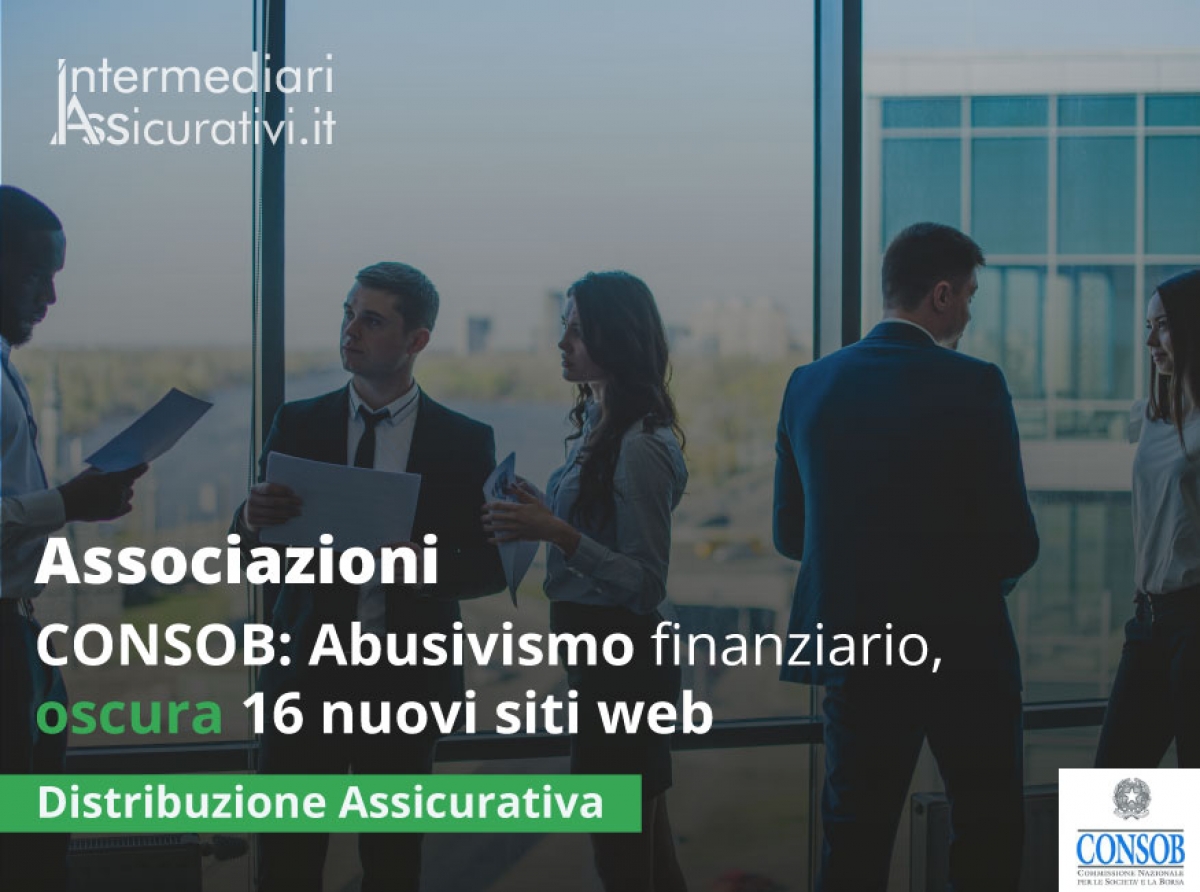 Abusivismo finanziario: Consob oscura 16 nuovi siti web