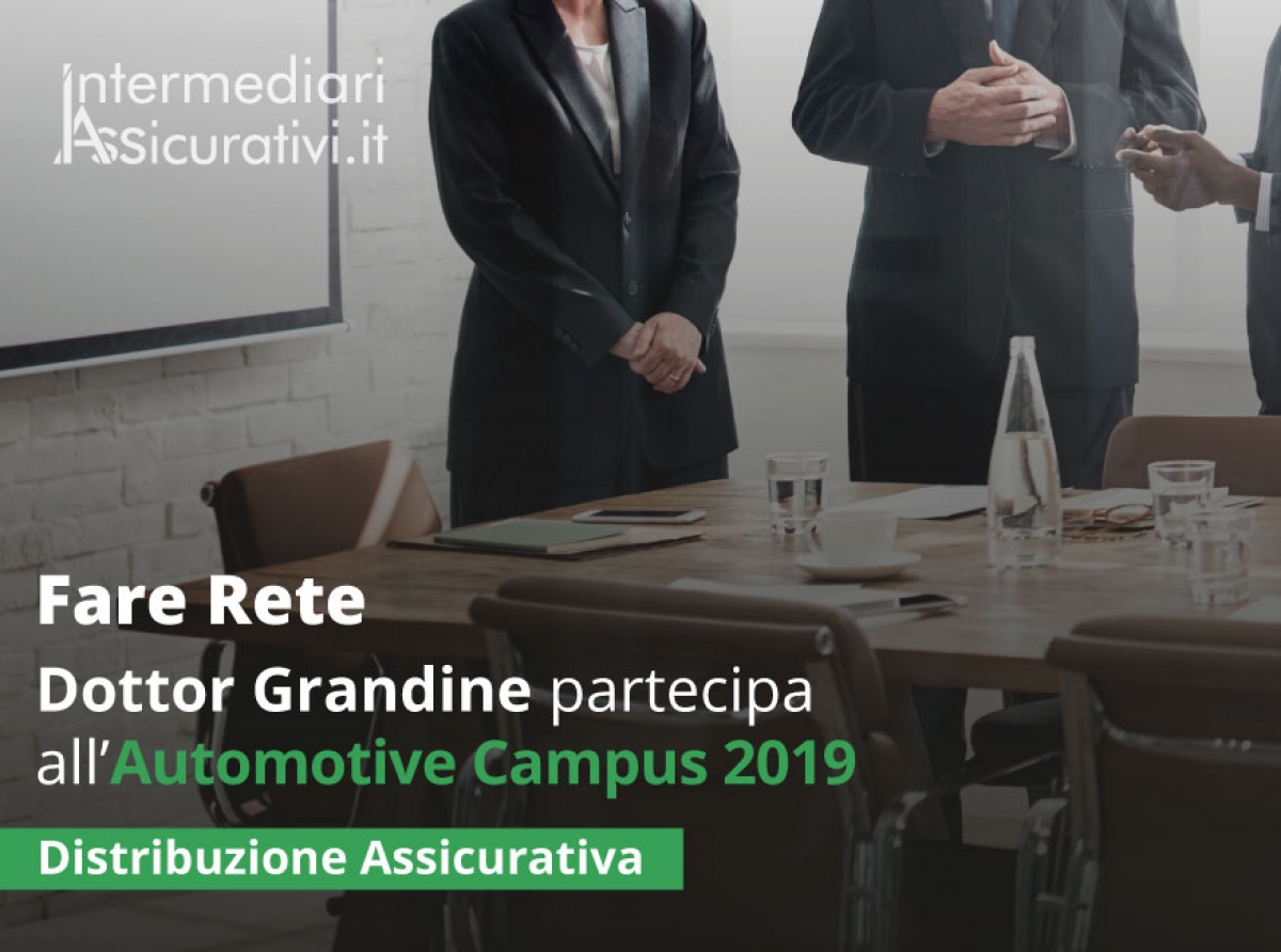 Dottor Grandine partecipa all'Automotive Campus 2019
