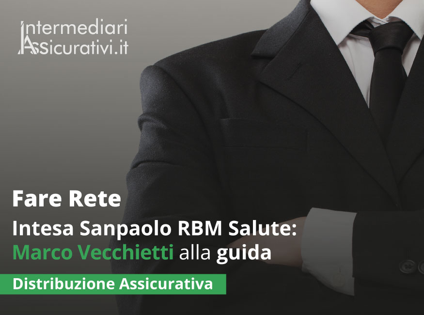 Intesa Sanpaolo RBM Salute: Marco Vecchietti alla guida