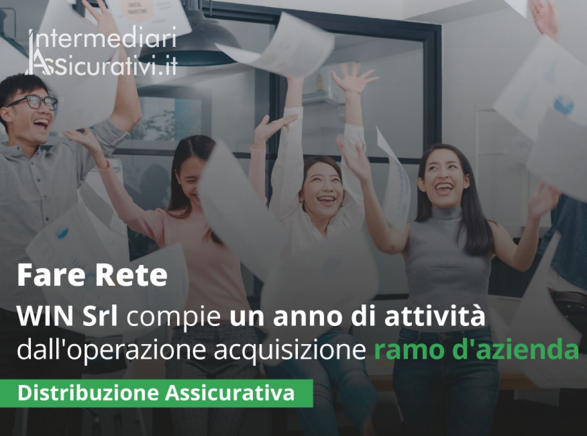 WIN Srl soffia una candelina dall'operazione acquisizione ramo d'azienda
