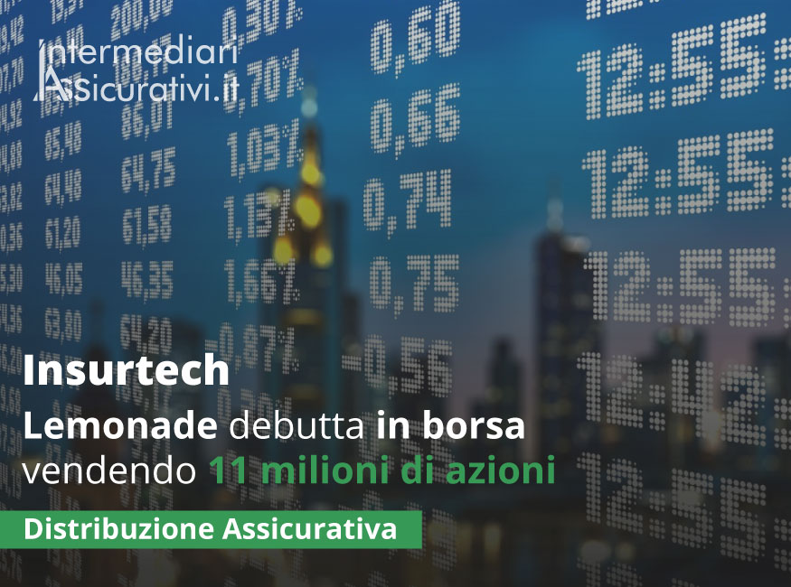Insurtech: Lemonade debutta in borsa