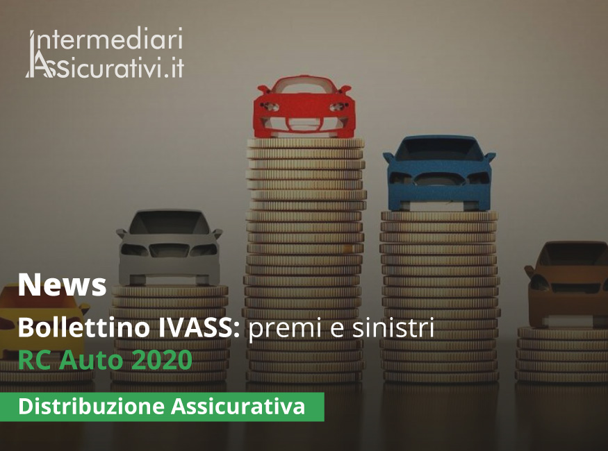 Bollettino IVASS: premi e sinistri RC Auto 2020