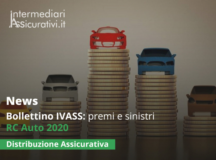 Bollettino IVASS: premi e sinistri RC Auto 2020