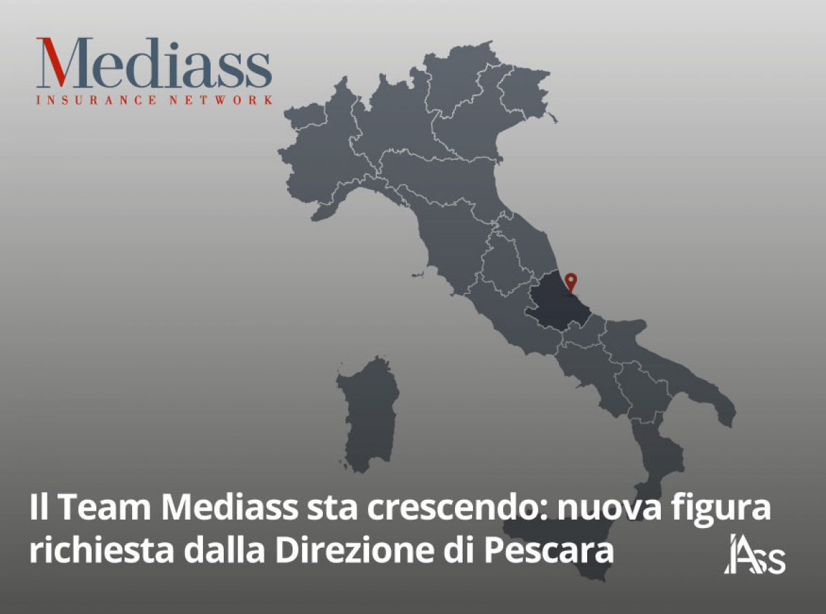 Il Team Mediass sta crescendo: nuova figura richiesta dalla Direzione di Pescara