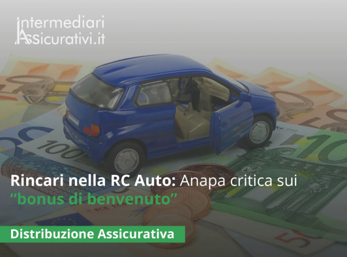 Rincari nella RC Auto: Anapa critica sui “bonus di benvenuto”