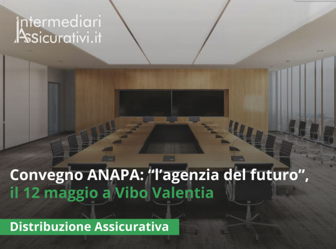 Convegno ANAPA: “l’agenzia del futuro”, il 12 maggio a Vibo Valentia