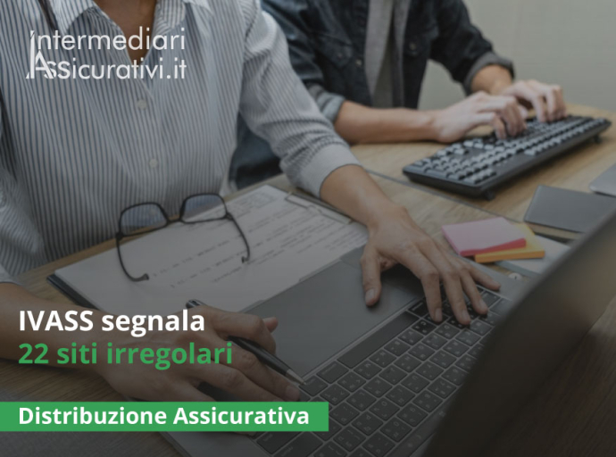 IVASS segnala 22 siti irregolari