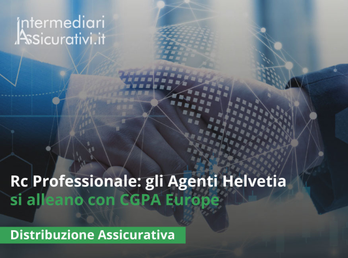 Rc Professionale: gli Agenti Helvetia si alleano con CGPA Europe