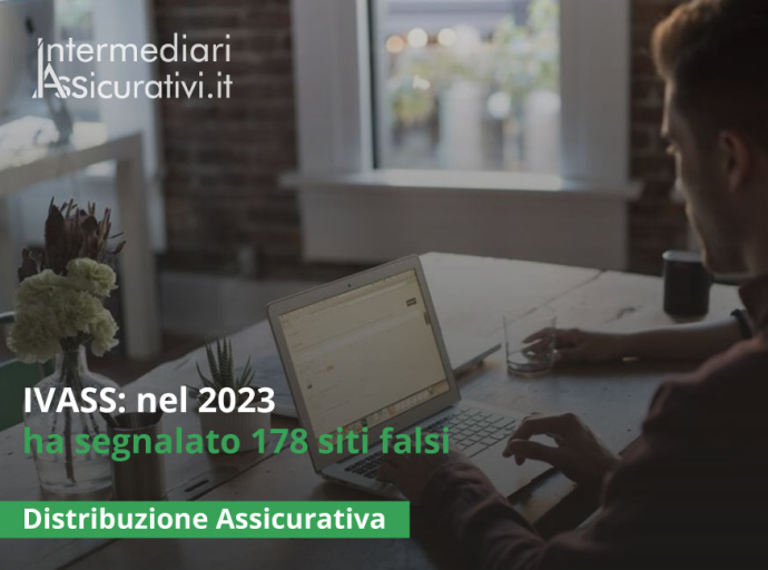 IVASS: nel 2023 ha segnalato 178 siti falsi