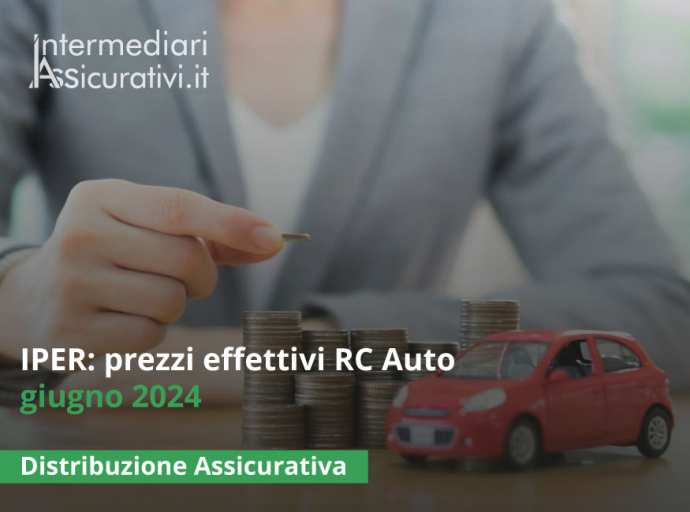 IPER: prezzi effettivi RC Auto giugno 2024