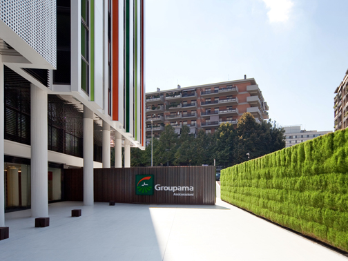 Verde profilo groupama